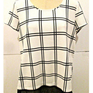 N Y COLLECTION SIZE L STRETCH TUNIC TOP